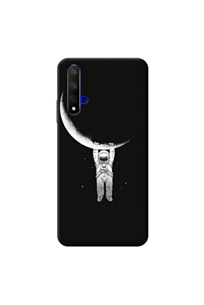 Other Huawei Nova 5 T Swinging on the moon Transparent Silicone TPU Θήκη
