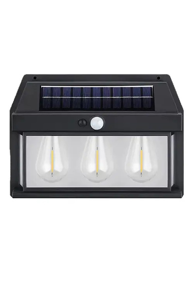 Primo Plus KB-888-3 Solar Tungsten Wall Lamp IP65 Waterproof for Gardens