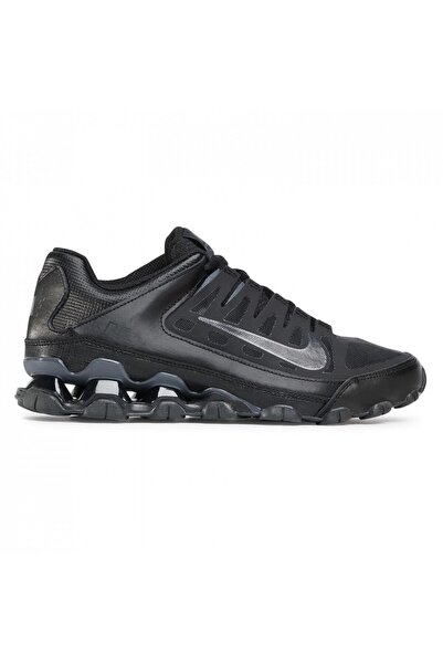 Nike , Reax 8 TR Leather Fitness Shoes, Onyx Black, 10