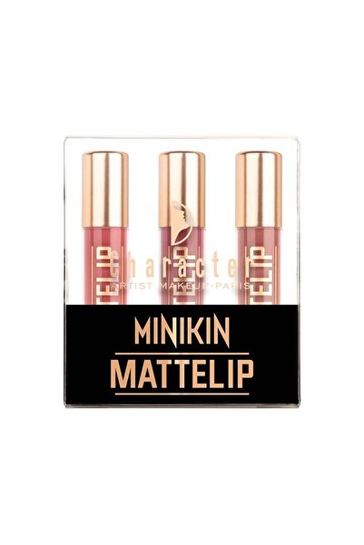 MABY Karacter Mini Matte Lip Liquid Lipstick Set