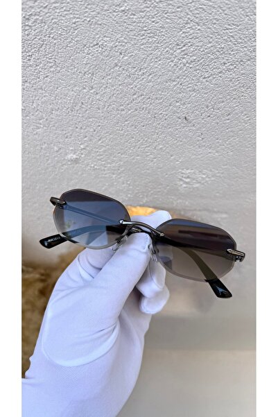Massiviano Riva Transparent Black Sunglasses