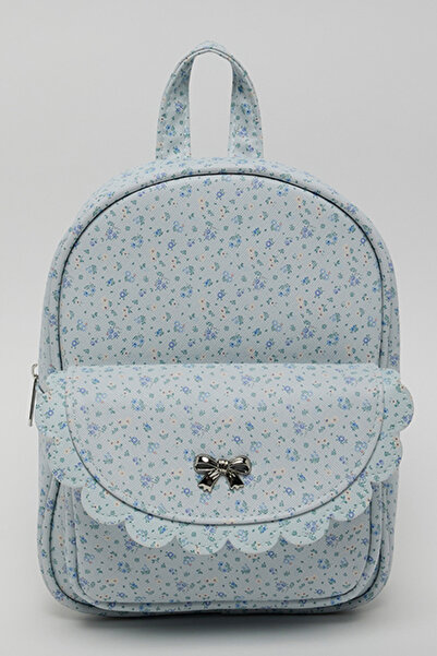 R&B Floral Printed Backpack