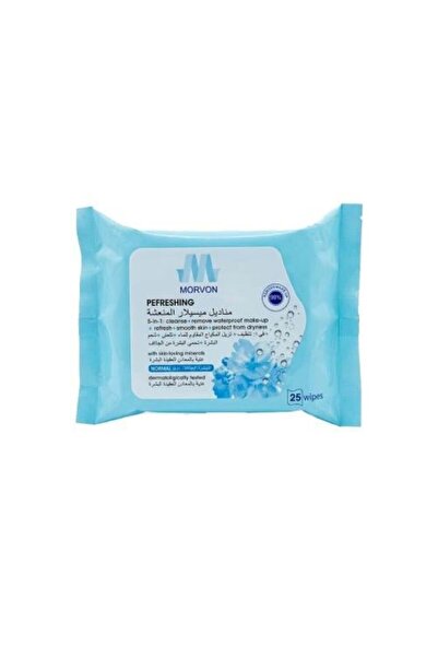 MORVON Revitalizing Micellar Wipes for Dry Skin - 25 Wipes