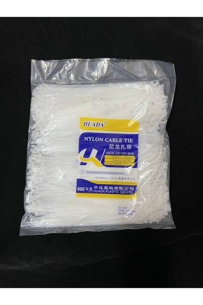 OEM Coliere De Prindere (Soricei) 1000/Punga 3x150mm Alb