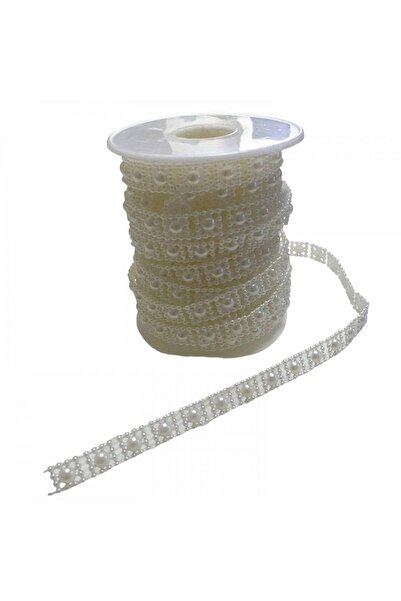 OEM White Ribbon Beaded String