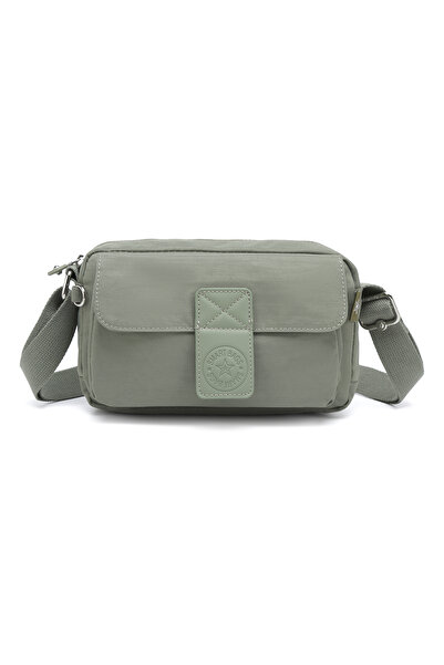 SMART BAGS Geantă pentru telefon și poștaș pentru femei, din țesătură șifonat...
