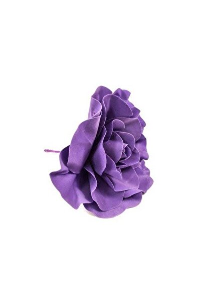 OEM Flori Artificiale Trandafir Latex/Spuma 40cm Mov