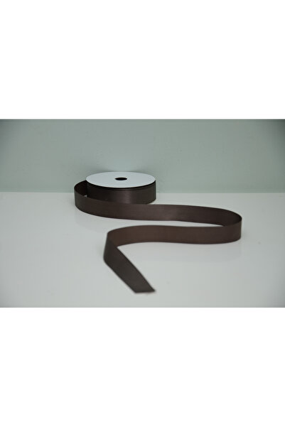 ÇINARASYADAHOME Kahverengi Saten Kurdele 2.5 cm x 1 Metre – Parlak Hediye ve ...