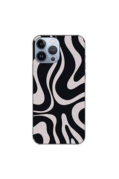 OEM Husa compatibila cu Apple iPhone 13 Pro Max Silicon Gel Tpu Model Monochr...