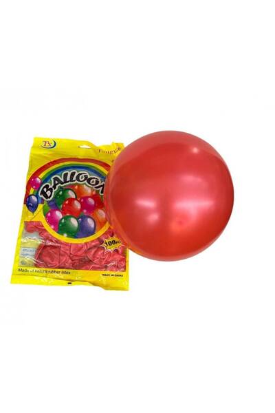 OEM Balloons 100/ Top Bottom Set 30cm Pearl Red