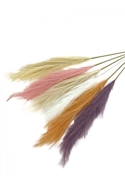 OEM Flori Artificiale Iarba Pampas 110 Cm Alb