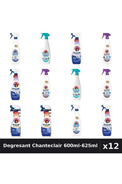 Chanteclair Set 12 Degresant Universal 600ml-625ml - Bicarbonat, Anti-Miros, ...