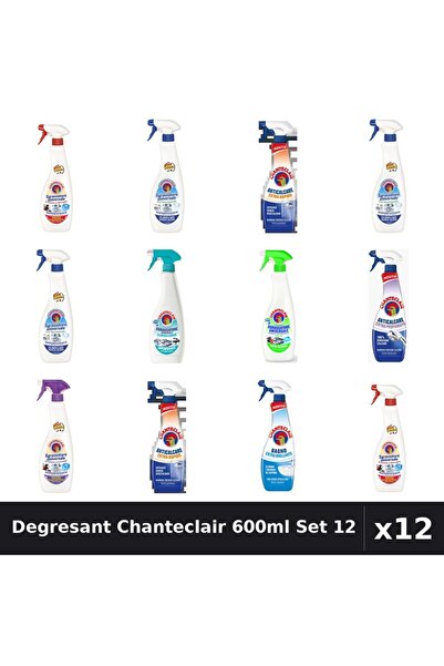 Chanteclair Set 12 Degresant Universal 600-625ml - 8 Arome Asortate, Marsilia...