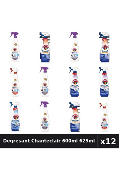 Chanteclair Set 12 Degresant Universal 600ml 625ml - Lavanda, Marsilia, Mosc Alb