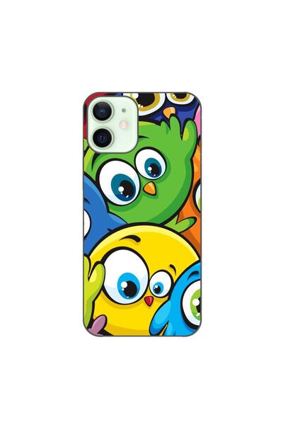 OEM Husa compatibila cu Apple iPhone 12 Mini Silicon Gel Tpu Model Bufnite Co...