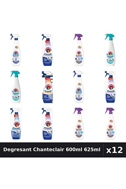Chanteclair Set 12 Degresant Universal 600ml - 625ml, Bicarbonat, Lavanda, Mo...