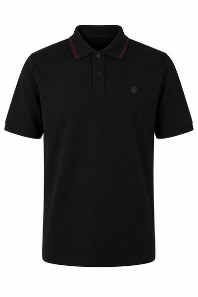 trender 4065 تي شيرت بولو أسود للرجال 26YL71L58052