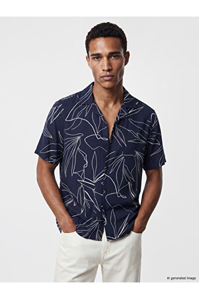 LC Waikiki Standard Embroidered Men's Shirt for Style Enthusiasts from Uzg Store