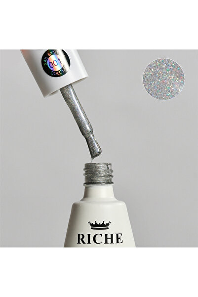 OEM Ojă semipermanentă, 10 ml, RICHE Luxury Holographic Cat Eye
