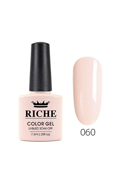 OEM Ojă semipermanentă Riche 060, Nude, 7.3 ml