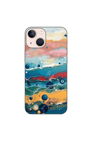 OEM Θήκη συμβατή με Apple iPhone 13 Mini από σιλικόνη gel TPU με ζωγραφισμένο...