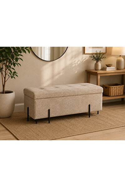 N.zone Luxurious Storage Bench with Spacious Design and Elegant Appearance fo...