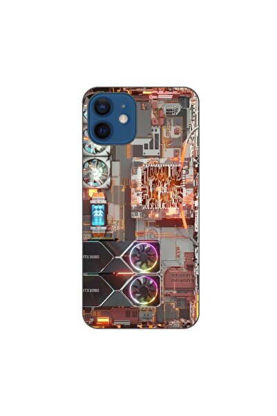 OEM Калъф, съвместим с Apple iPhone 12, от силиконов гел TPU, модел за дънна ...