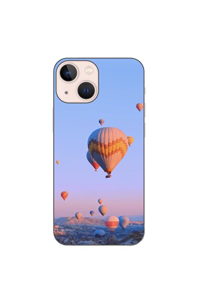 OEM Husa compatibila cu Apple iPhone 13 Mini Silicon Gel Tpu Model Baloane cu...
