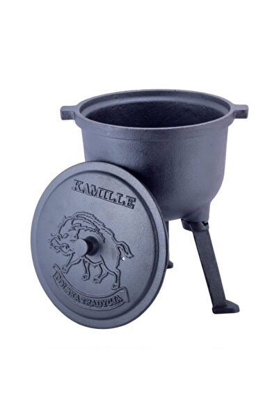 Kamille Cast iron cauldron 10 L, for open fire