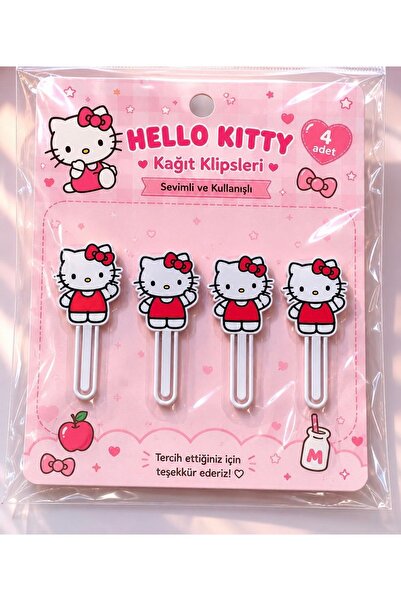 TRİMENT3D Hello Kitty Paper Clips Set of 4
