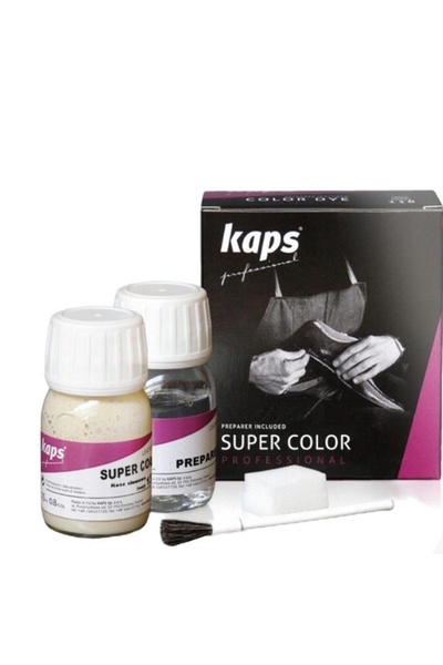 kaps Set preparare vopsea pantofi, Kaps, 50 ml, Alb
