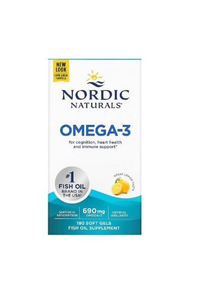 Nordic Naturals Omega-3 690mg 180 capsules -