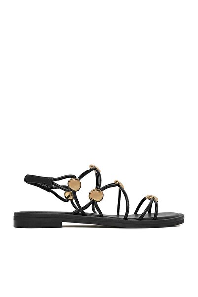 BADURA Γυναικεία Σανδάλια AZALEA-SLT2357-6 Μαύρα