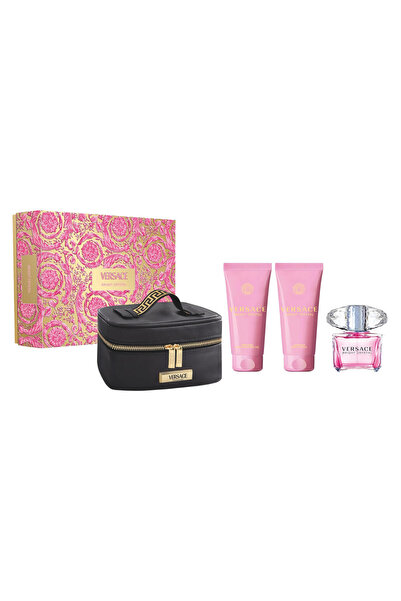 Versace Комплект Versace: Bright Crystal, тоалетна вода, за жени, 90 мл + Bri...