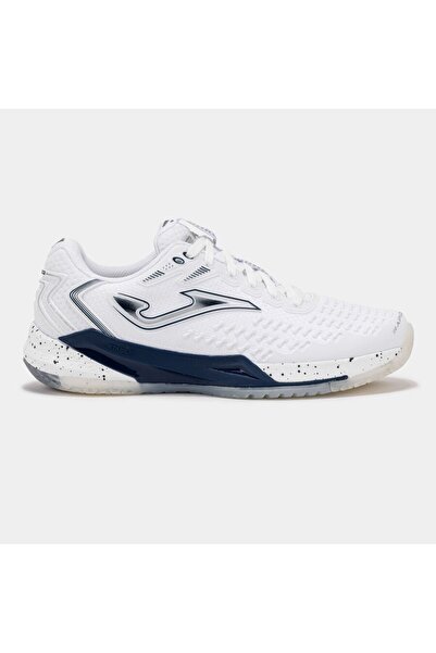 Joma حذاء تنس نسائي TRALS2602C Rapid Lady للملعب الأرضي - أبيض/أزرق داكن