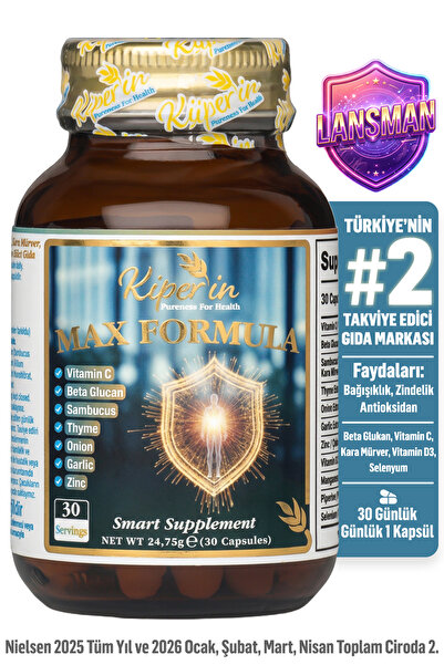 Kiperin Max formula | strong immunity | vitamin c, beta glucan, black elderbe...