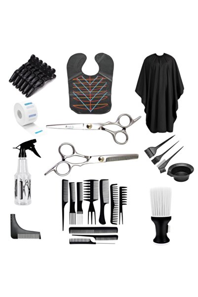Ardette Barber kit Top Bottom Set , hairdressing scissors, spinning trimmer, ...