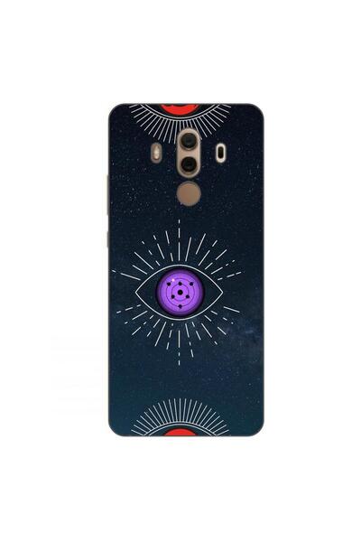 OEM Θήκη συμβατή με Huawei Mate 10 Pro Σιλικόνης Gel TPU Σχέδιο Μάτι Tomoe Ri...