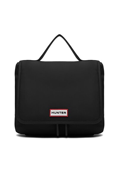 Hunter Geantă de toaletă unisex neagră