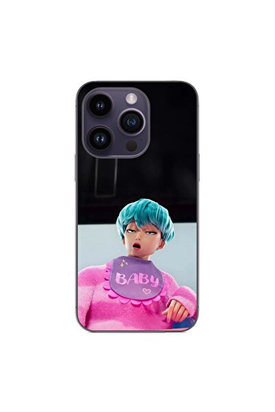 OEM Husa compatibila cu Apple iPhone 14 Pro Silicon Gel Tpu Model KPop Demon ...