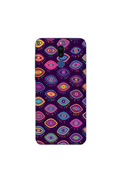 OEM Case compatible with Huawei Mate 10 Lite Silicon Gel Tpu Tribal Eyes Pattern