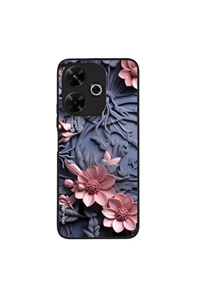 Sonique Θήκη 3D Flower Series για Xiaomi Redmi 13 4G / Poco M6 4G Ροζ 02