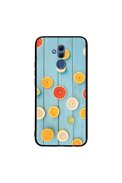 Sonique Θήκη Fruit Series για Huawei Mate 20 Lite Γκρέιπφρουτ