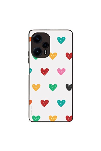 Sonique Θήκη Heart Series για Xiaomi Poco F5 5G Λευκό 02