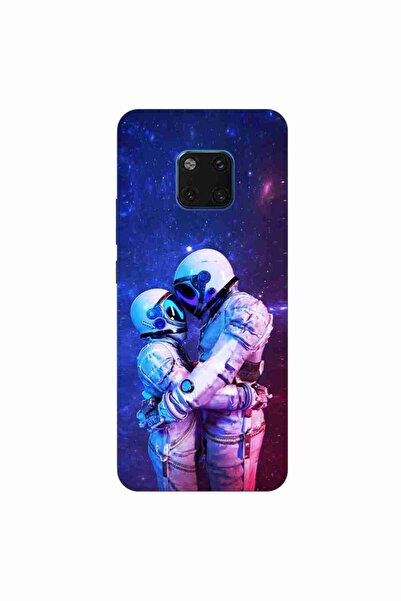 OEM Case compatible with Huawei Mate 20 Pro Silicon Gel Tpu Model Astronauts ...