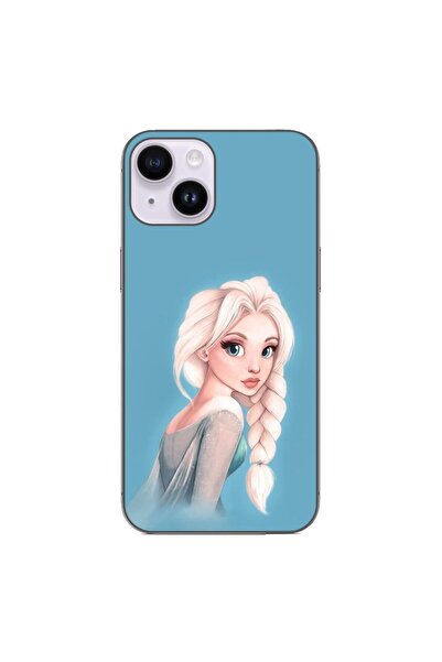 OEM Husa compatibila cu Apple iPhone 14 Silicon Gel Tpu Model Printesa