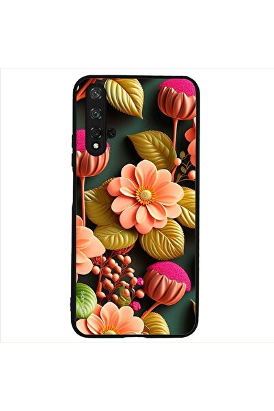 Sonique Θήκη 3D Flower Series για Honor 20 / Nova 5T Σομόν