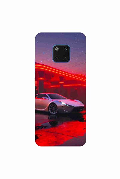 OEM Husa compatibila cu Huawei Mate 20 Pro Silicon Gel Tpu Model Future Car