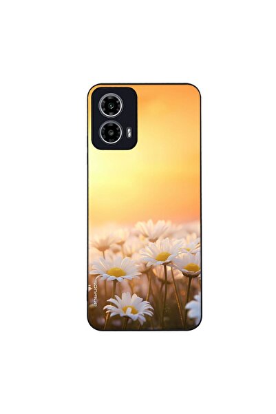 Sonique Θήκη Sunset in Eden Series για Motorola Moto G34 5G Golden Daisy