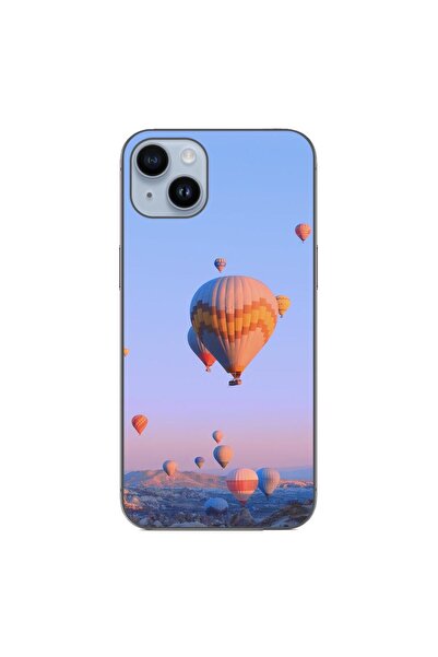 OEM Husa compatibila cu Apple iPhone 15 Plus Silicon Gel Tpu Model Baloane cu...